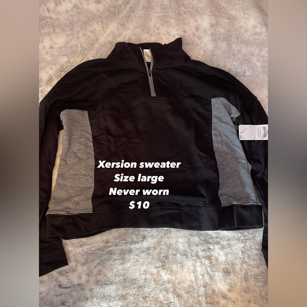 Brand new, never worn Xersion sweater